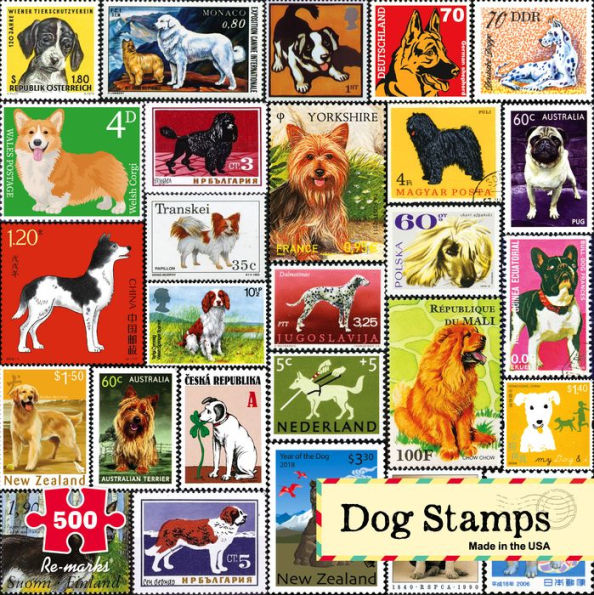 ReMark - 500 Piece - Dog Stamps