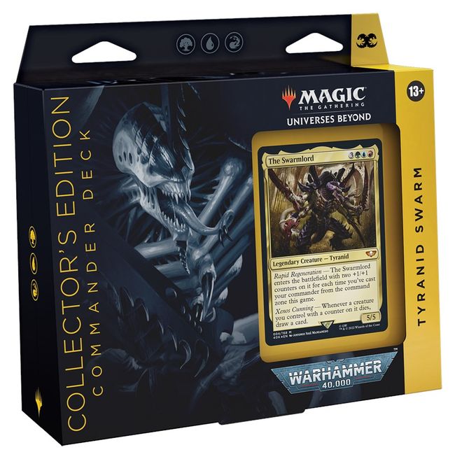 Magic the Gathering: Warhammer 40,000 Commander Deck - Tyranid Swarm C Game Haven Magic the Gathering: Warhammer 40,000 Commander Deck - Tyranid Swarm C Game Haven