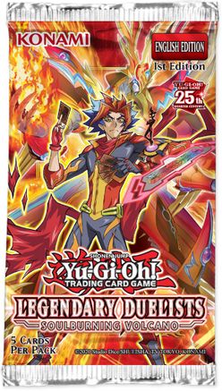 Yu-Gi-Oh! LEGENDARY DUELISTS: SOULBURNING VOLCANO Booster Pack