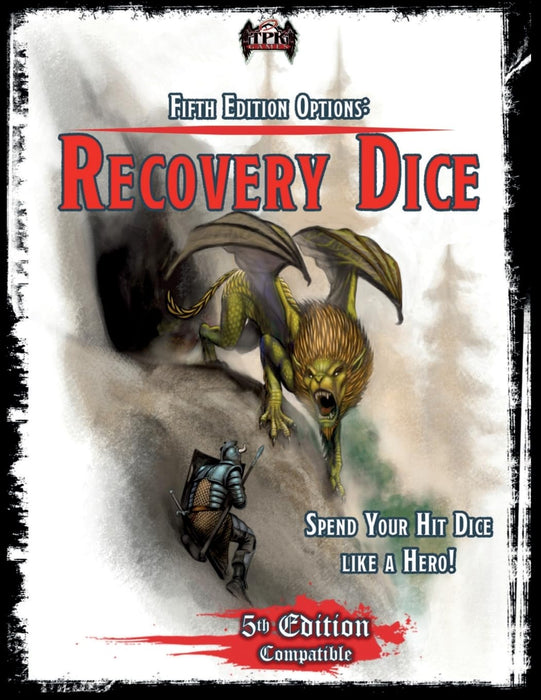 5E: 5th Edition Options - Recovery Dice Book