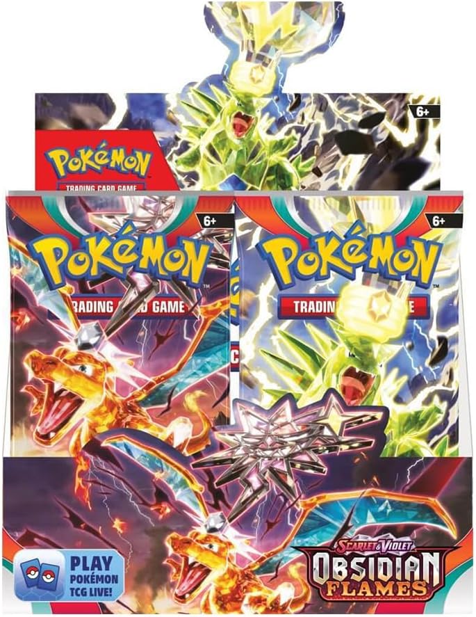 Pokemon: Obsidian Flames Booster Box Game Haven Pokemon: Obsidian Flames Booster Box Game Haven