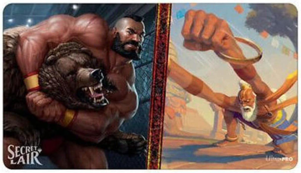 Playmat: Magic the Gathering: Secret Lair: Zangief & Dhalsim