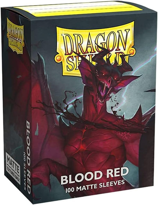 Dragon Shield - Standard - Matte - Blood Red - 100+