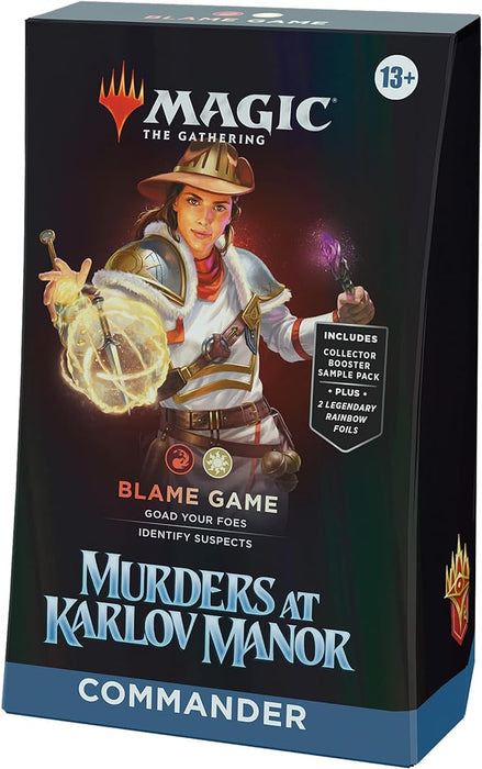 Magic the Gathering: Murders at Karlov Manor Commander Deck