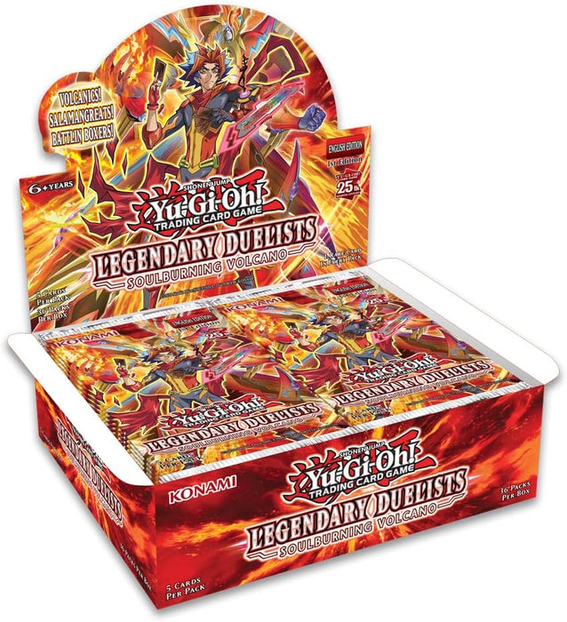 YGO: Legendary Duelists Soulburning Volcano Booster Box