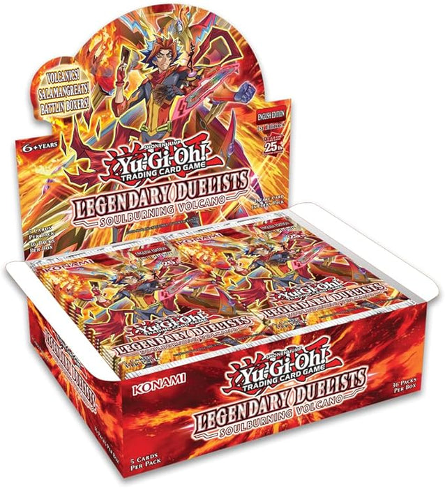 YGO: Legendary Duelists Soulburning Volcano Booster Box