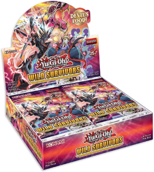 Yu-Gi-Oh!: Wild Survivors! 25th Anniversary Booster Box