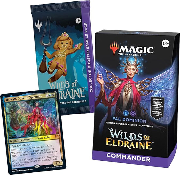 mtg eldraine commander decks Magic the Gathering: Wilds of Eldraine Commander Deck
