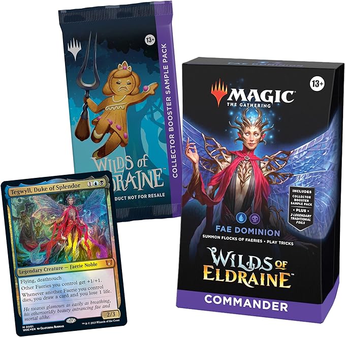 Magic the Gathering: Wilds of Eldraine Commander Deck - Fae Dominion Game Haven Magic the Gathering: Wilds of Eldraine Commander Deck - Fae Dominion Game Haven