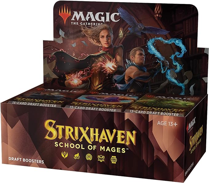 Magic the Gathering: Strixhaven Draft Booster Box Game Haven Magic the Gathering: Strixhaven Draft Booster Box Game Haven
