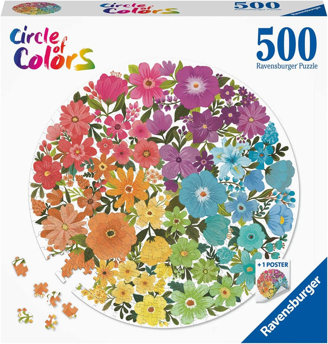 Circle of Colors: Flowers (500 Pieces)