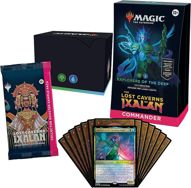 Magic the Gathering: Lost Caverns of Ixalan Commander Deck - Explorers Game Haven Magic the Gathering: Lost Caverns of Ixalan Commander Deck - Explorers Game Haven