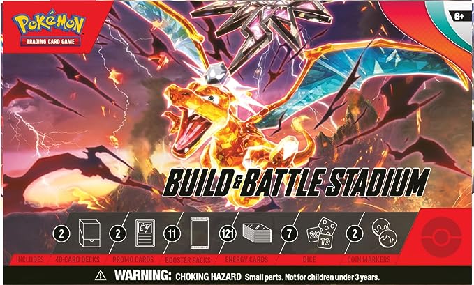Scarlet & Violet - Obsidian Flames Build & Battle Stadium
