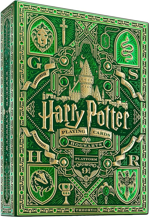Harry Potter Green Slytherin Playing Cards