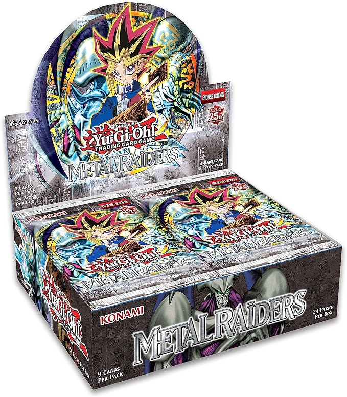Yu-Gi-Oh!: Metal Raiders 25th Anniversary Booster Box Game Haven Yu-Gi-Oh!: Metal Raiders 25th Anniversary Booster Box Game Haven
