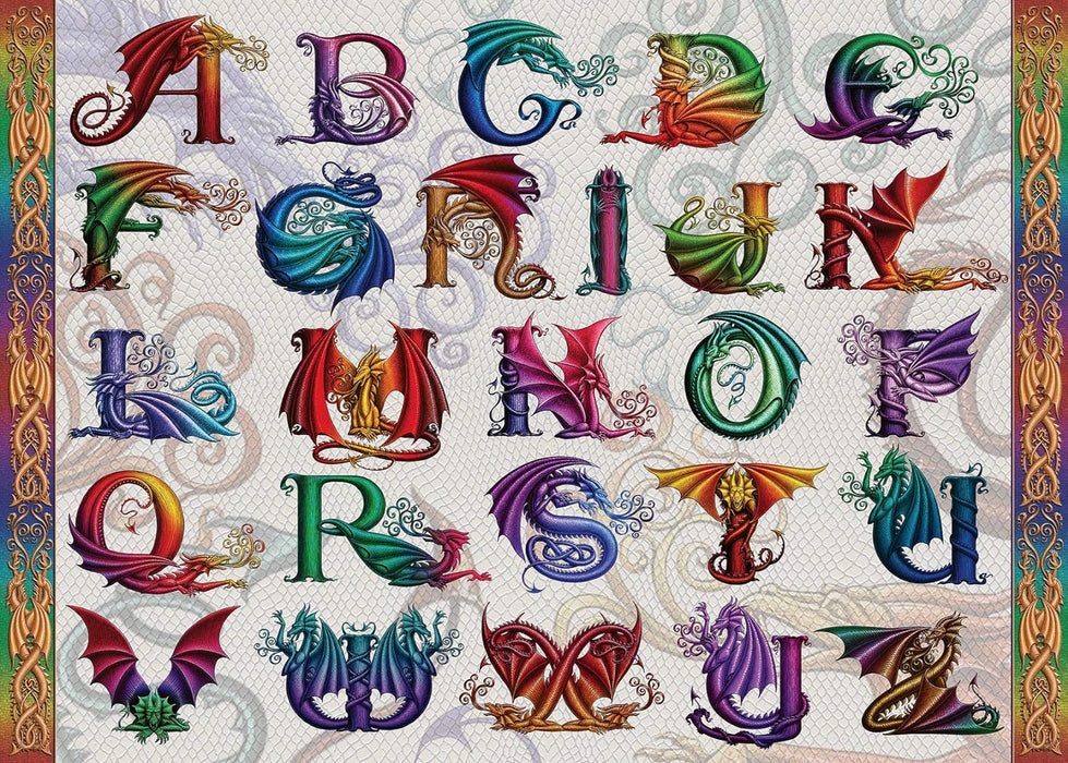 Dragon Alphabet (1000 Pieces)