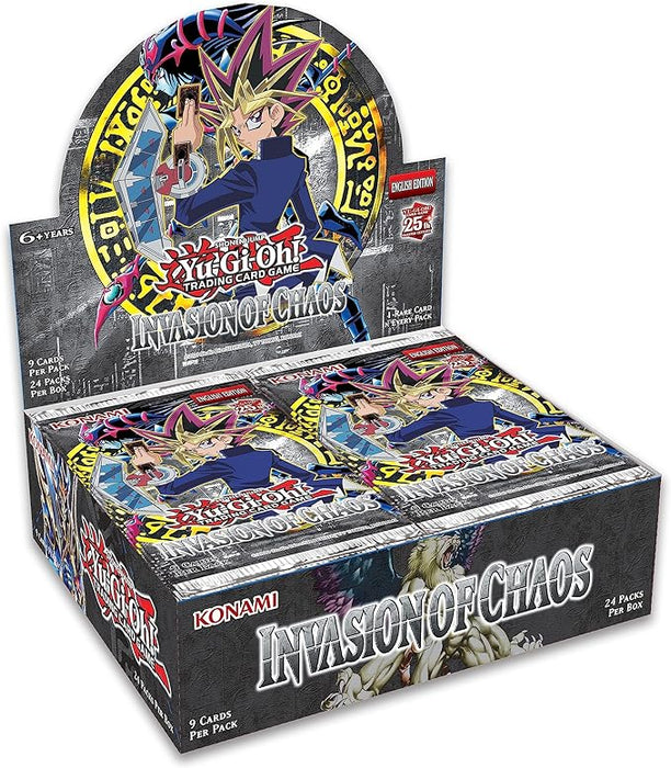Yu-Gi-Oh!: Invasion of Chaos 25th Anniversary Booster Box Game Haven Yu-Gi-Oh!: Invasion of Chaos 25th Anniversary Booster Box Game Haven