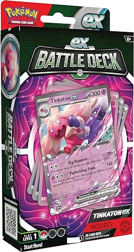tinkaton card binder Pokemon: Tinkaton EX Battle Deck — Game Haven