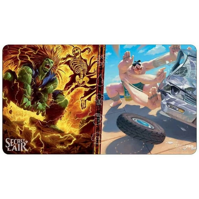 Playmat: Magic the Gathering: Secret Lair: Blanka & E. Honda