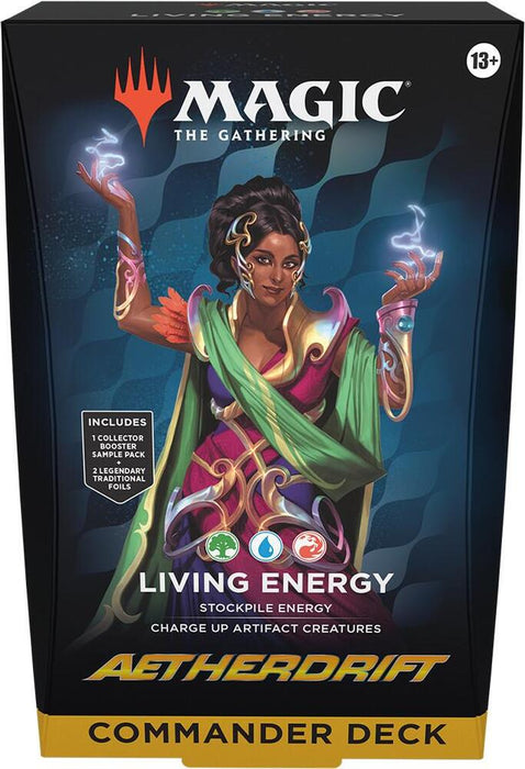 Aetherdrift Living Energy Commander Deck