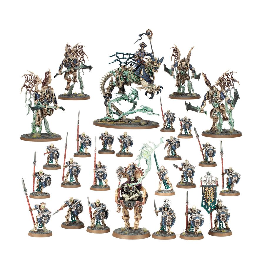 Age of Sigmar - Ossiarch Bonereapers - Null Myriad Phalanx Battleforce ...
