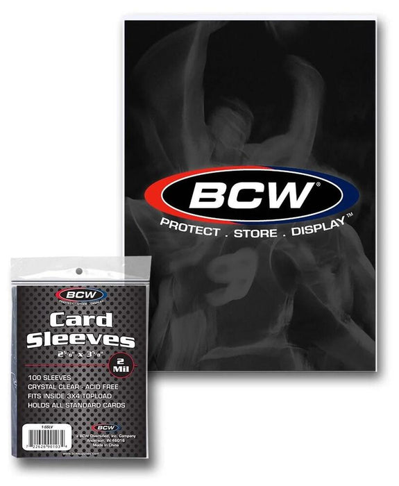 BCW Clear Sleves