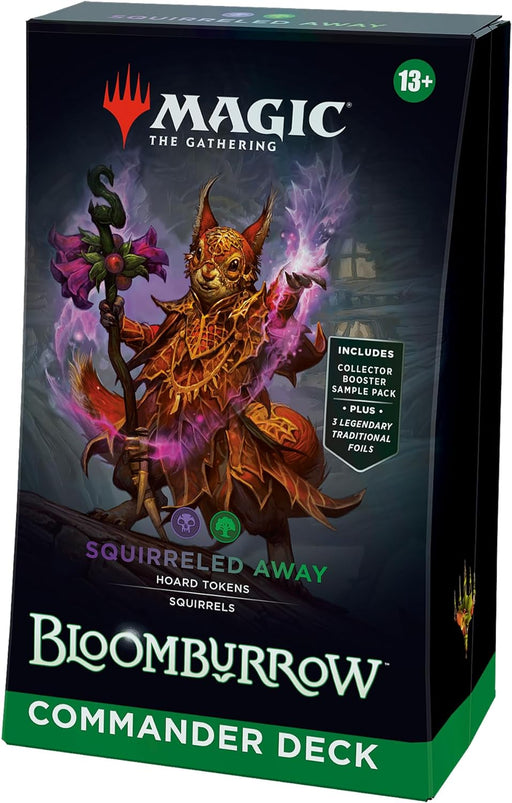 Magic the Gathering: Bloomburrow Commander Deck - Squirreled Away Game Haven Magic the Gathering: Bloomburrow Commander Deck - Squirreled Away Game Haven