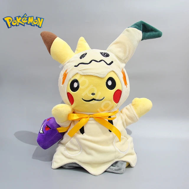 mimikyu pokemon card halloween Pokemon Cosplay Mimikyu Pikachu Plush — Game Haven