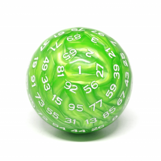 45mm D100 -  Green Pearl