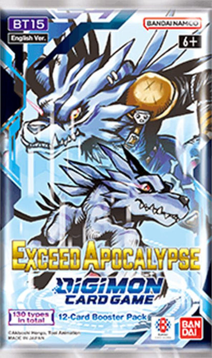 Digimon Exceed Apocalypse Booster Pack