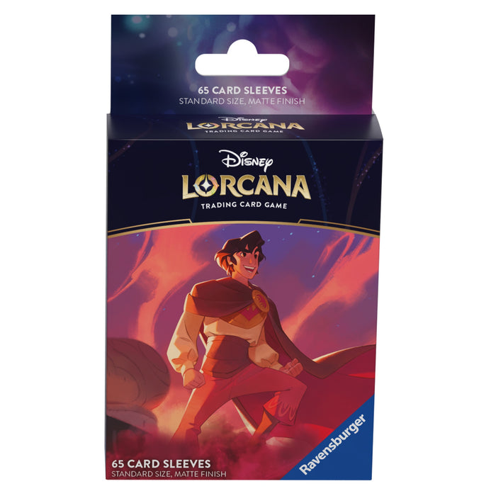 Disney Lorcana: Shimmering Skies Deck Sleeves, Aladdin (65)