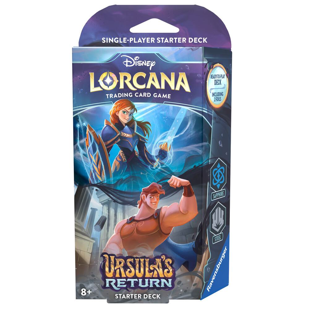 Lorcana: Ursula's Return Starter Deck (Sapphire & Steel) — Game Haven