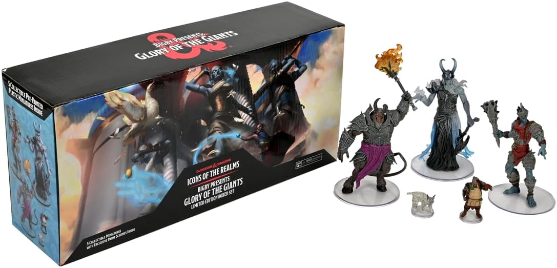 Dungeons & Dragons: Icons of the Realms Set 27 Bigby Presents Glory of the Giants - Limited Edition Boxed Set