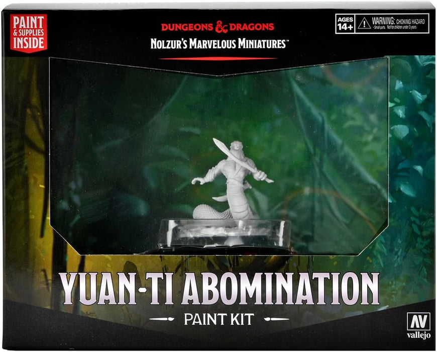 Dungeons & Dragons: Nolzur's Marvelous Unpainted Miniatures - Paint Kit Yuan-ti Abomination