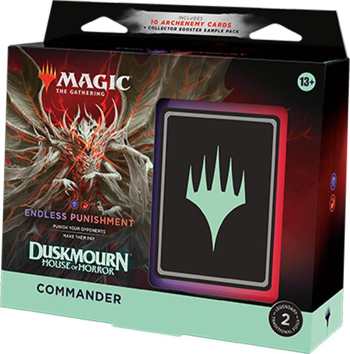 Magic the Gathering: Duskmourn Commander Deck - Endless Punishment Game Haven Magic the Gathering: Duskmourn Commander Deck - Endless Punishment Game Haven