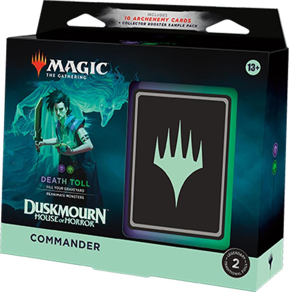 duskmourn mtg booster box Magic the Gathering: Commander Deck spanning entity that thrives Style:Volume 1 (Red) Team Rocket's Mewtwo ex YZ09-EN001