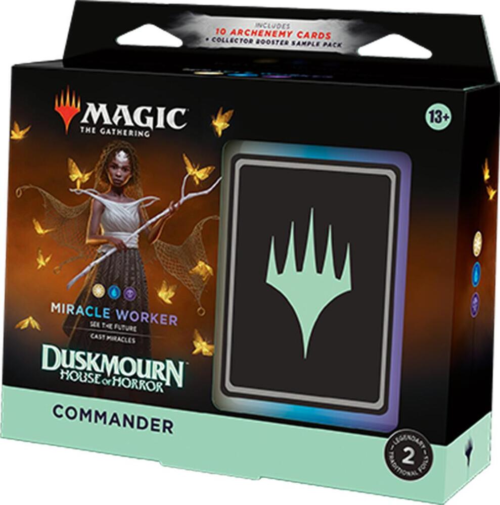 Magic the Gathering: Duskmourn Commander Deck - Miracle Worker