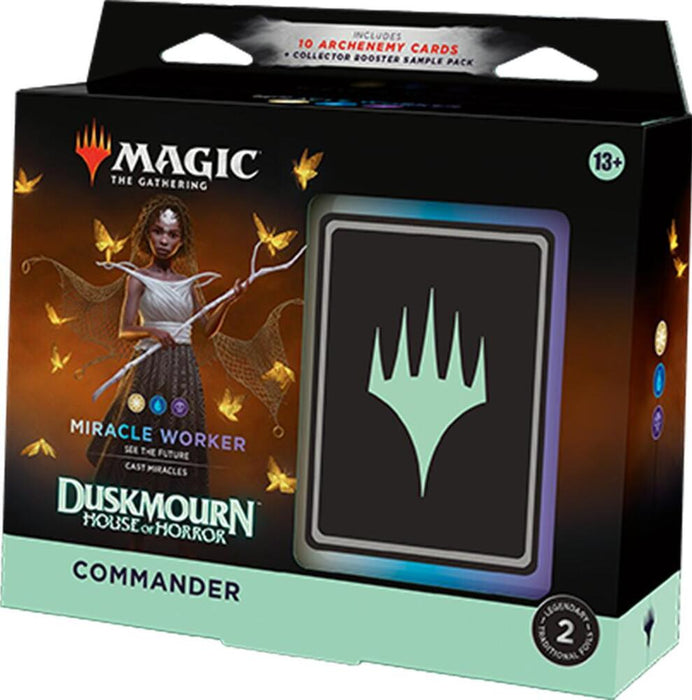 Magic the Gathering: Duskmourn Commander Deck - Miracle Worker Game Haven Magic the Gathering: Duskmourn Commander Deck - Miracle Worker Game Haven