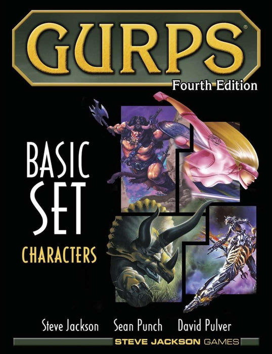 GURPS RPG: Basic Set - Characters (4E)