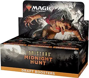 Magic the Gathering: Innistrad Midnight Hunt Draft Booster Box Game Haven Magic the Gathering: Innistrad Midnight Hunt Draft Booster Box Game Haven