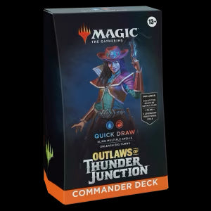 quick draw mtg commander deck Magic the Gathering: Outlaws of Thunder Junction Type:Abzan Armor Secret Lair The Walking MAGIC THE GATHERING