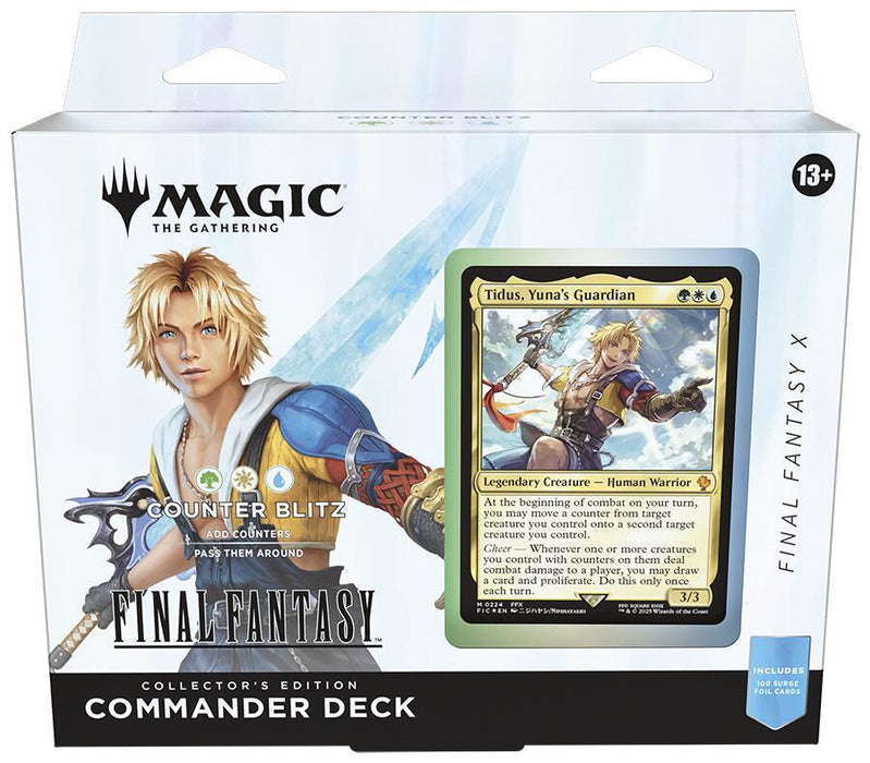 Magic The Gathering Final Fantasy X Counter Blitz Collectors Commander Deck