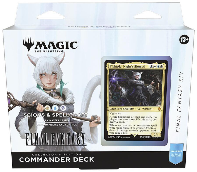 Magic The Gathering Final Fantasy Scions & Spellcraft Collectors Commander Deck