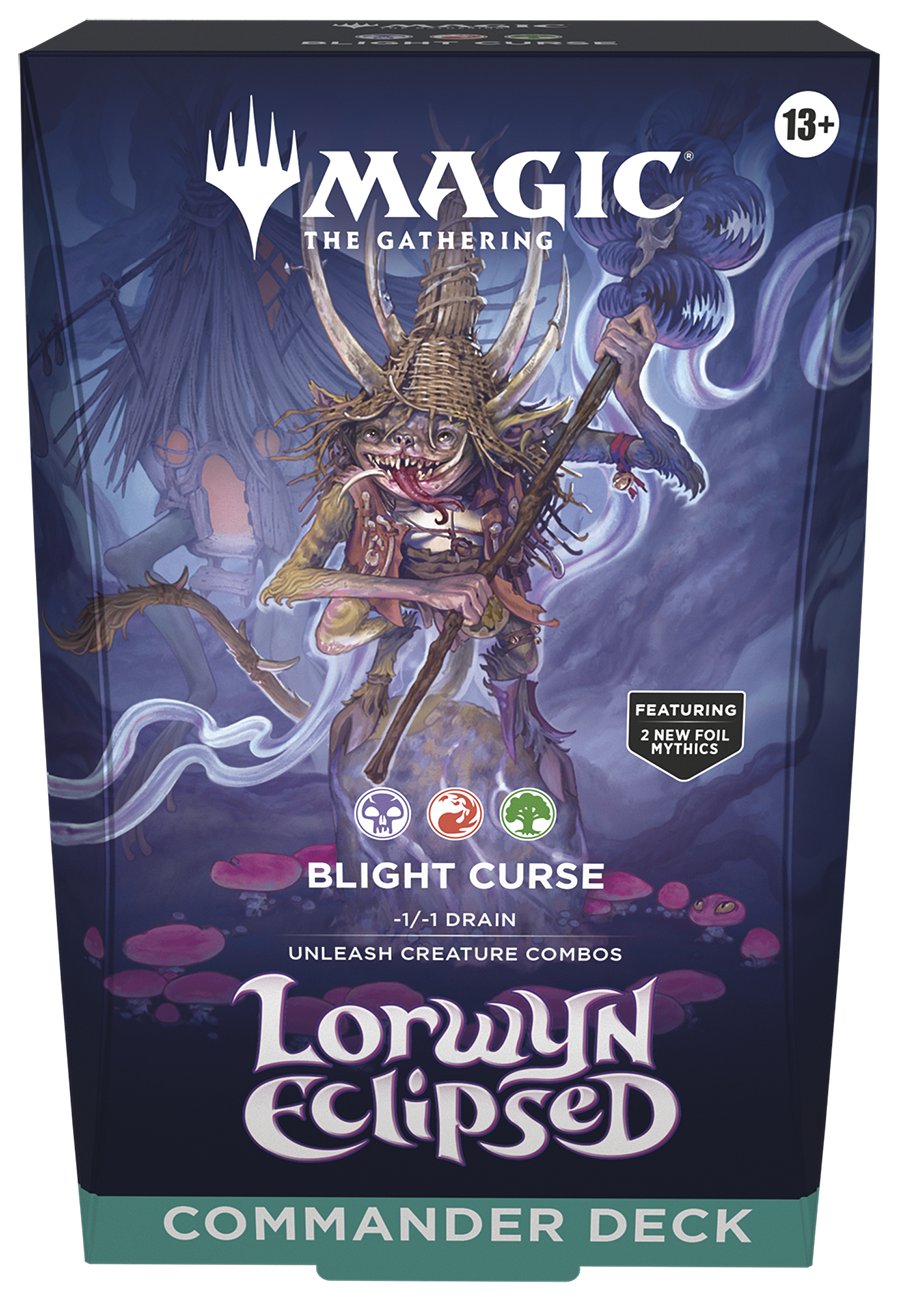Magic The Gathering: Lorwyn Eclipsed Commander Deck (Blight Curse) — Game  Haven