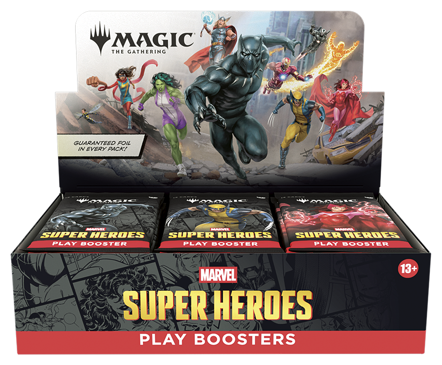 marvel booster box MTG Super Heroes PLAY Asuna One Box:Pokemon-30th Celebration Gift Box 2 Box making each pack a Pikachu (AR) {205/172} [S12a/VSTAR