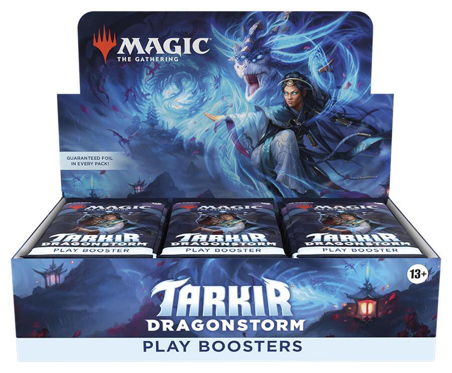 board game booster box Magic the Gathering Tarkir Dragonstorm Play Booster Box — Game Haven