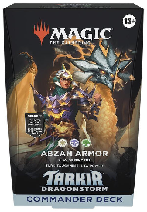 Magic the Gathering Tarkir Dragonstorm Commander Deck (Abzan Armor)