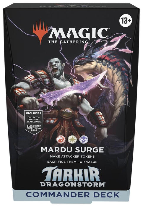 Magic the Gathering Tarkir Dragonstorm Commander Deck (Mardu Surge)