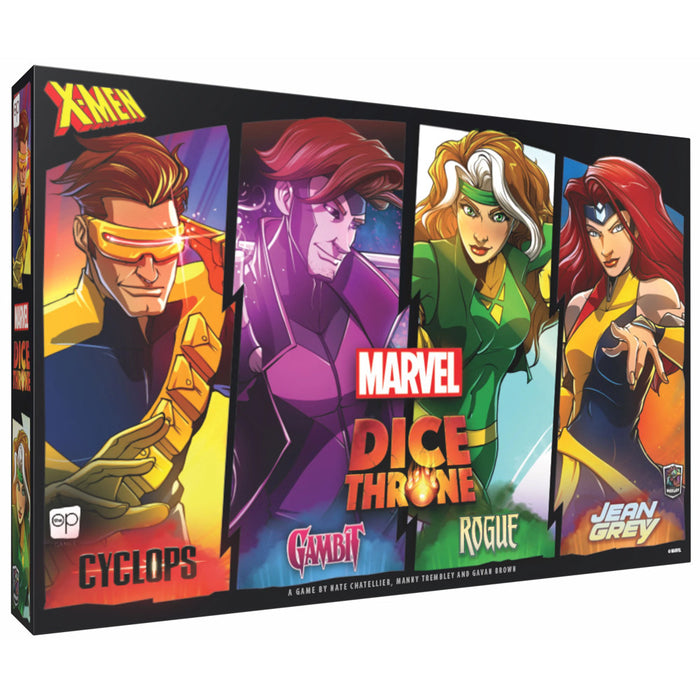 Marvel Dice Throne: X-Men Box 2 Lovers (Cyclops, Jean Grey, Gambit, and Rogue)