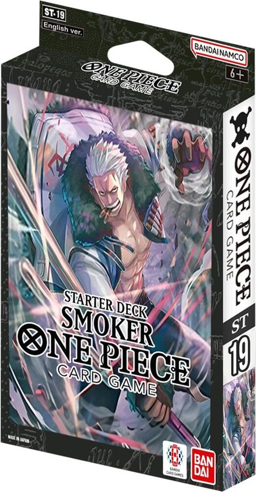 One Piece TCG: Black - Smoker Starter Deck  Game Haven